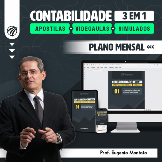 PLANO MENSAL | Contabilidade 3 em 1